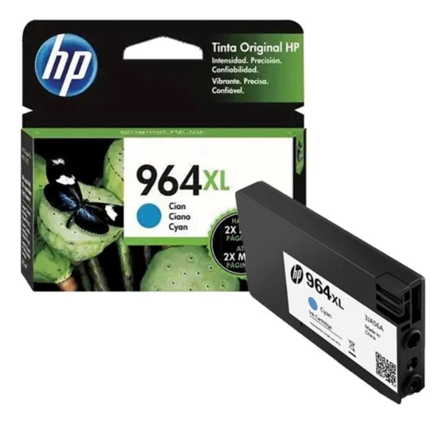 CARTUCHO HP CYAN 964XL ORIGINAL - 2