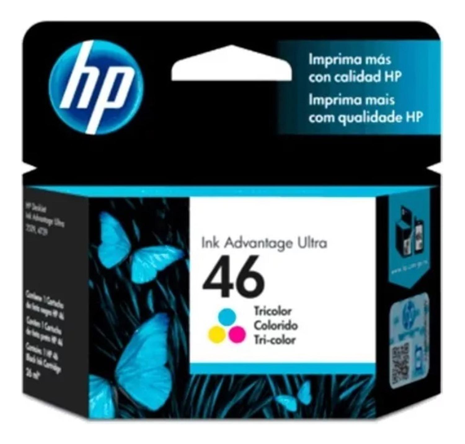 CARTUCHO HP 46 TRICOLOR ORIGINAL - 1