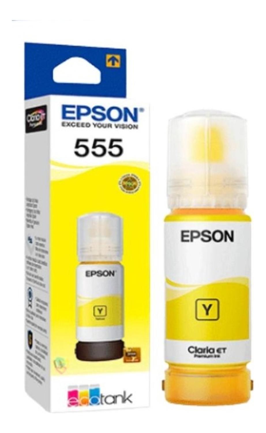 BOTELLA EPSON YELLOW 555 ORIGINAL - 1