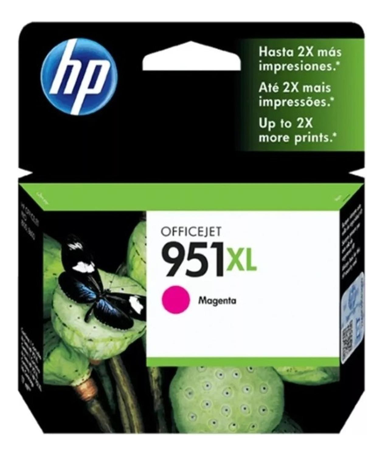 CARTUCHO HP MAGENTA 951XL ORIGINAL - 1