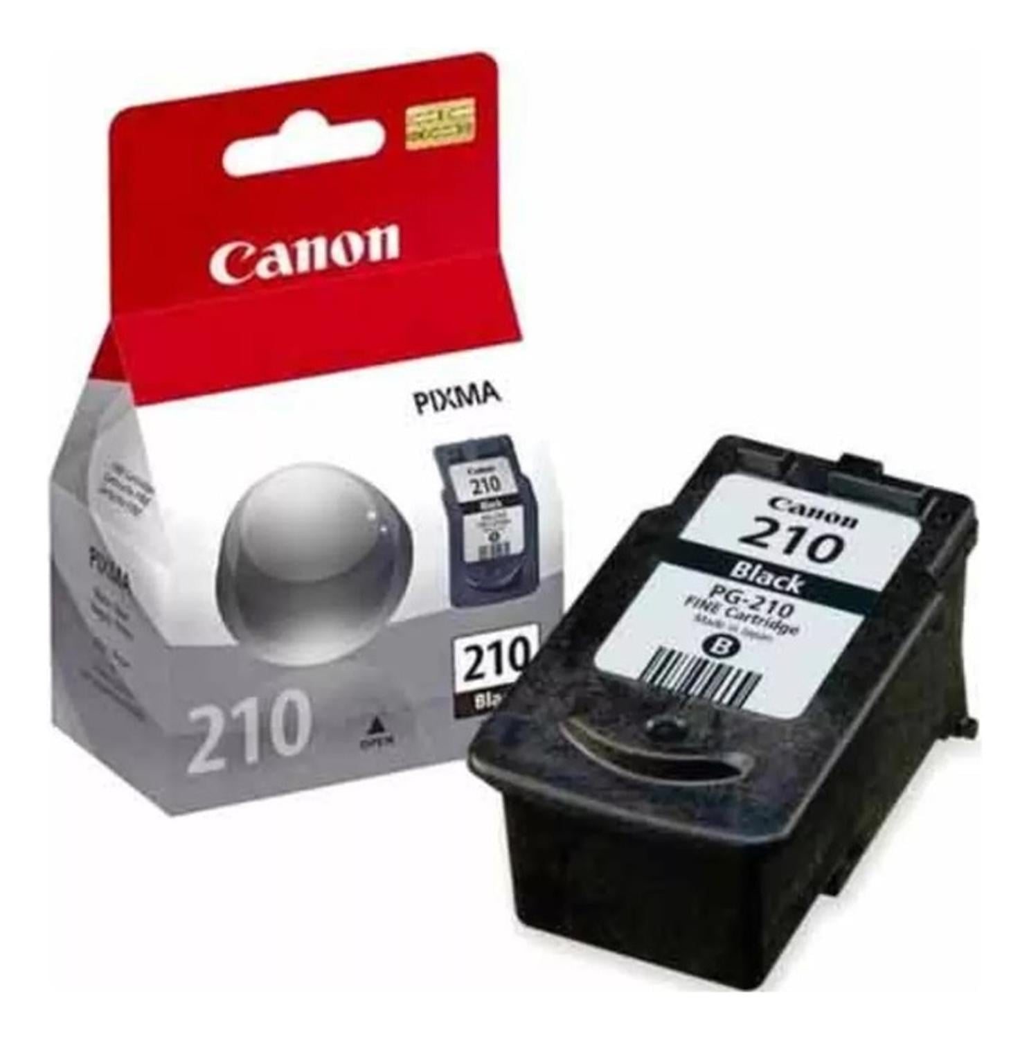 CARTUCHO DE TINTA CANON PG-210 NEGRO ORIGINAL - 1