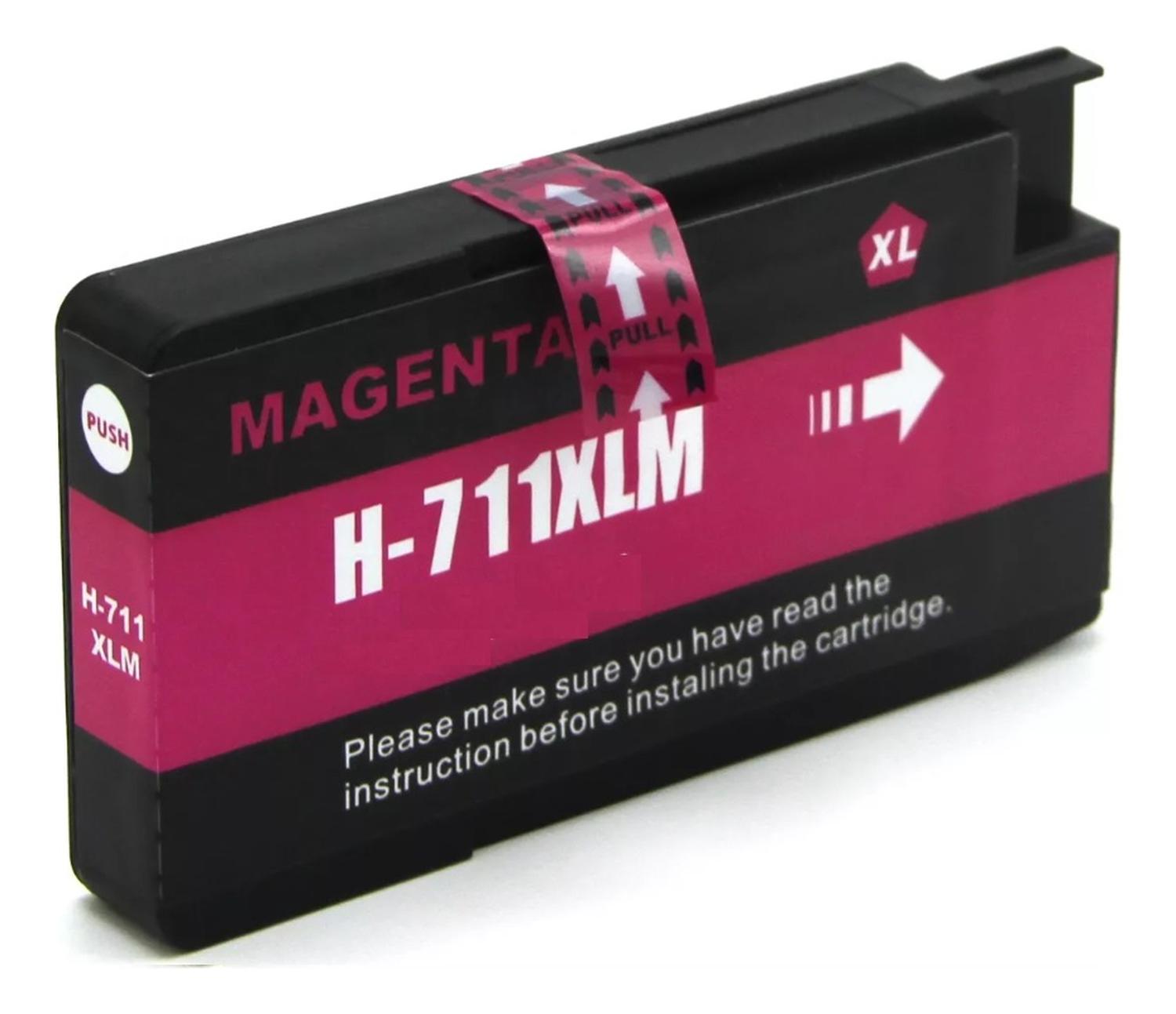 PACK TINTAS COMPATIBLE PARA 711XL T120/T520 - 4