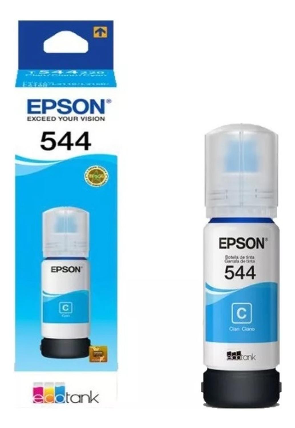 BOTELLA EPSON CYAN 544 ORIGINAL - 1
