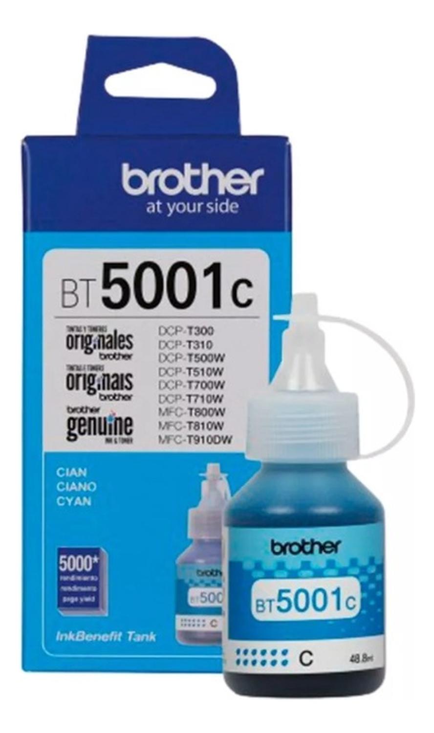 BOTELLA BROTHER CYAN BT5001 ORIGINAL - 1