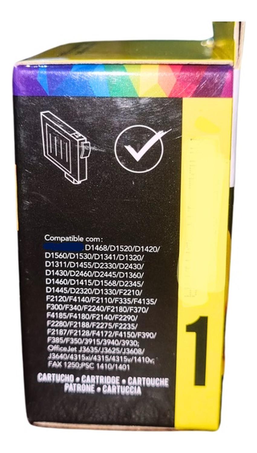 TINTA COMPATIBLE PARA 22XL TRICOLOR F380 D1460 F2180 - 2
