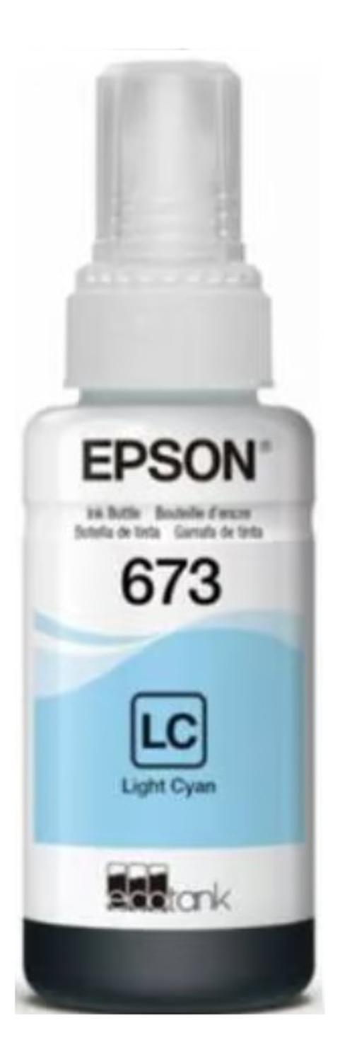 BOTELLA EPSON CYAN 673 LIGHT ORIGINAL - 2