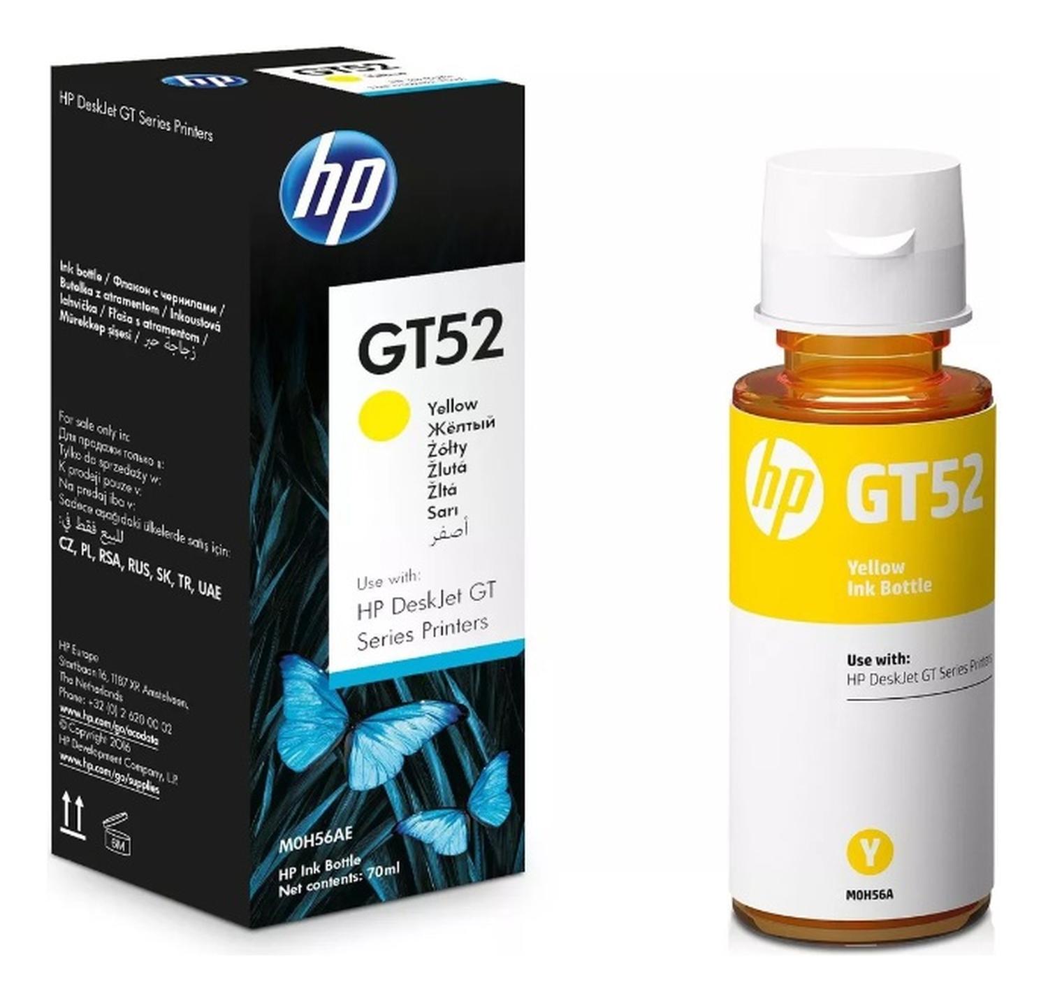 BOTELLA HP YELLOW GT52 ORIGINAL - 1