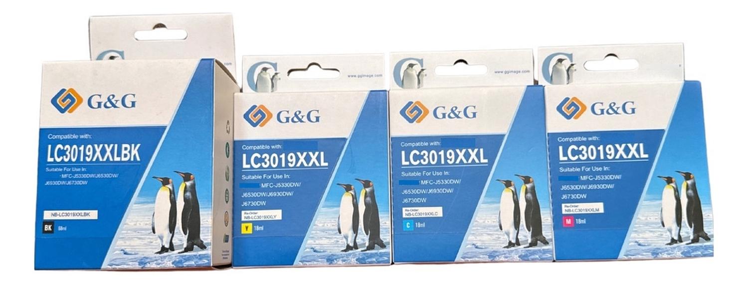 PACK TINTAS COMPATIBLE PARA LC3019 XXL J5330/J6530/J6730/ - 1