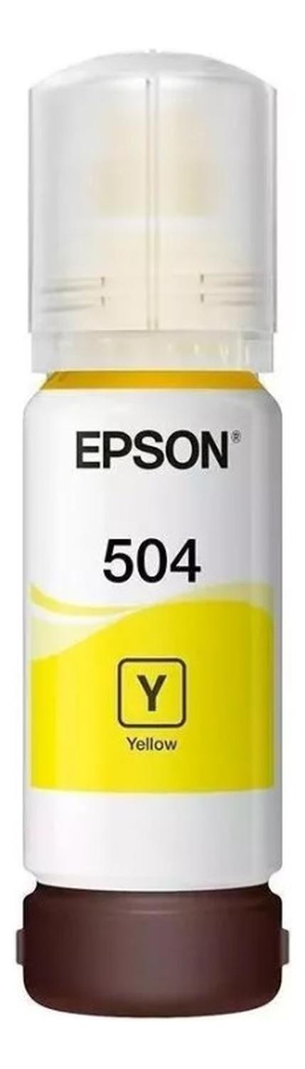 BOTELLA EPSON YELLOW 504 ORIGINAL - 2