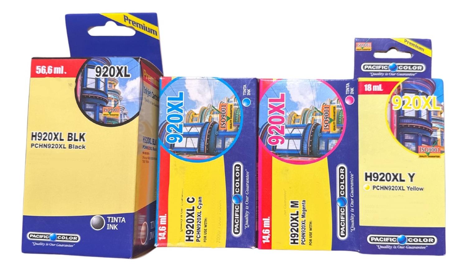 PACK TINTAS COMPATIBLES PARA 920XL 6000/6500/6500A/7000/7500 - 1