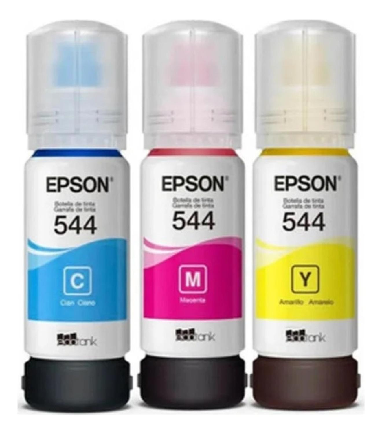 PACK 3 TINTAS EPSON 544 M/C/Y ORIGINAL - 1