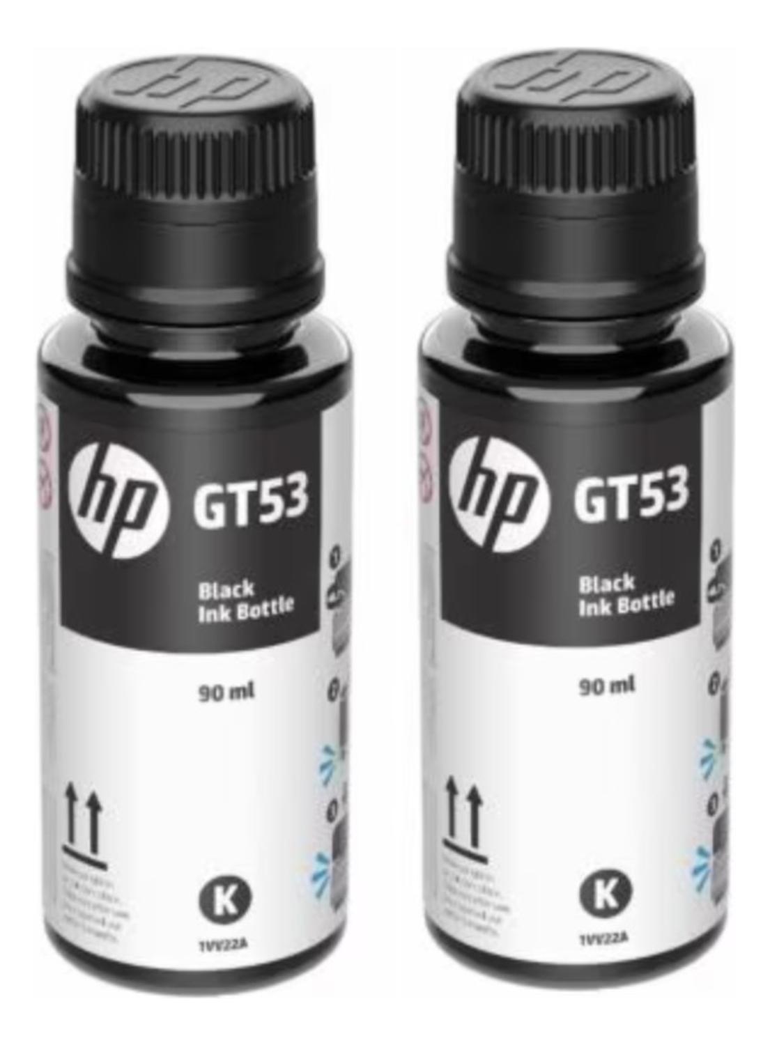 PACK 2 TINTAS HP NEGRO GT53 ORIGINAL - 2