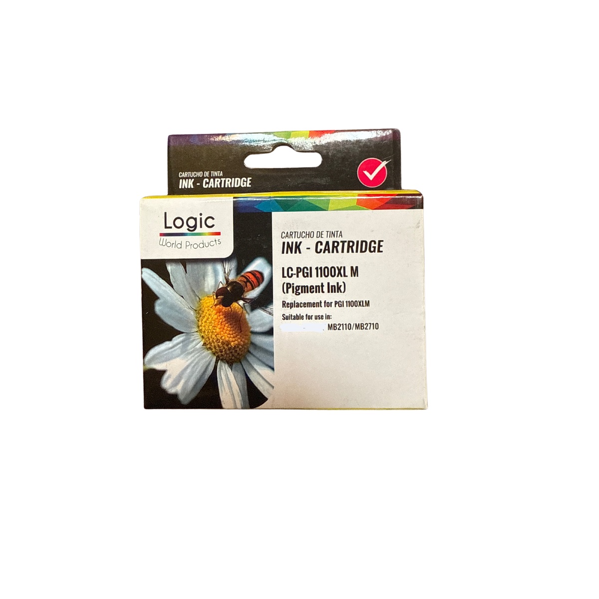 PACK CARTUCHOS COMPATIBLES PARA PGI-1100 XL N/M/C/Y - 4