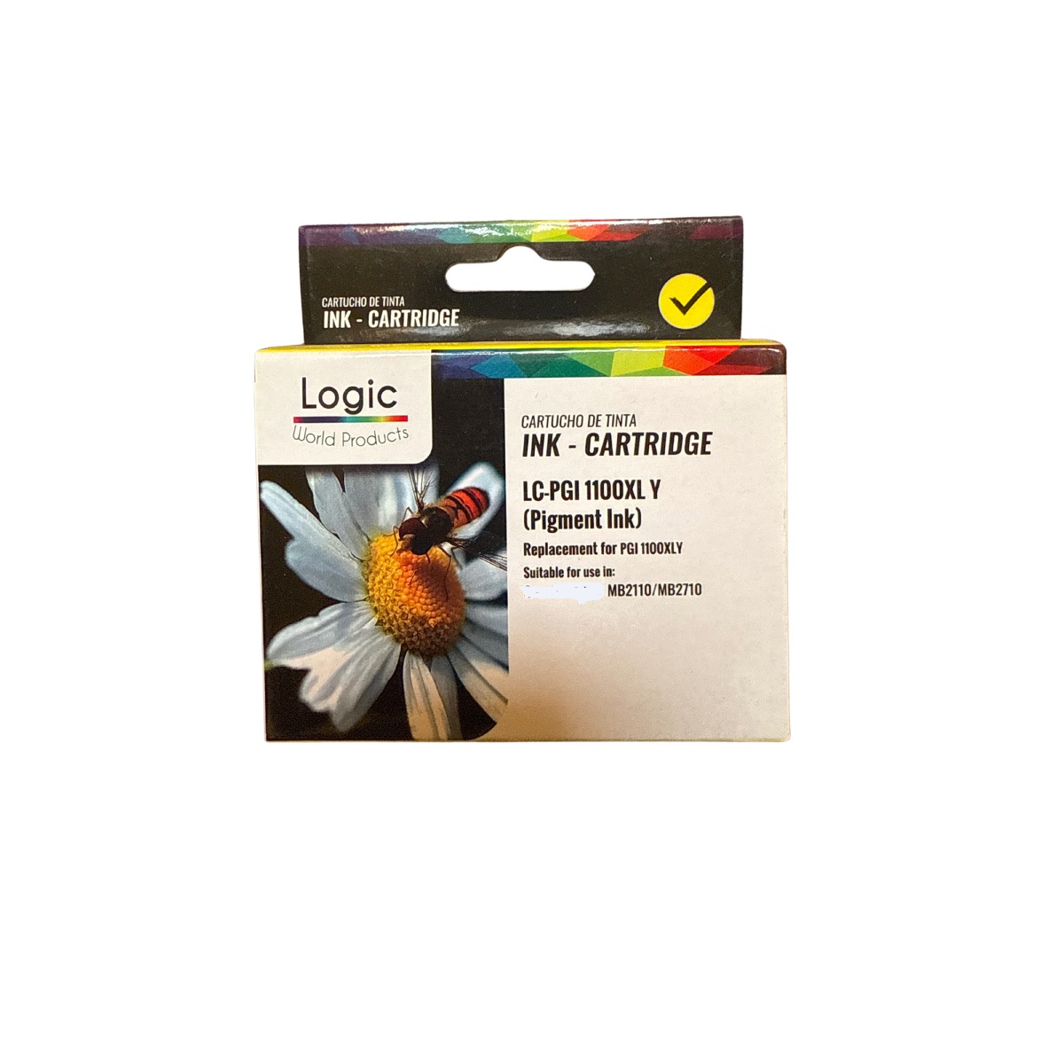 PACK CARTUCHOS COMPATIBLES PARA PGI-1100 XL N/M/C/Y - 5