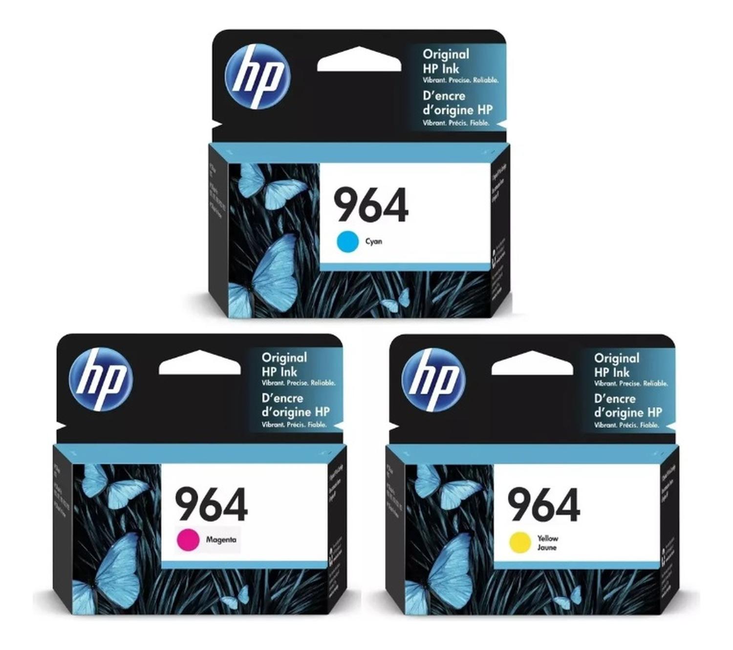 CARTUCHOS DE TINTA HP 964 M/C/Y ORIGINAL PACK - 1