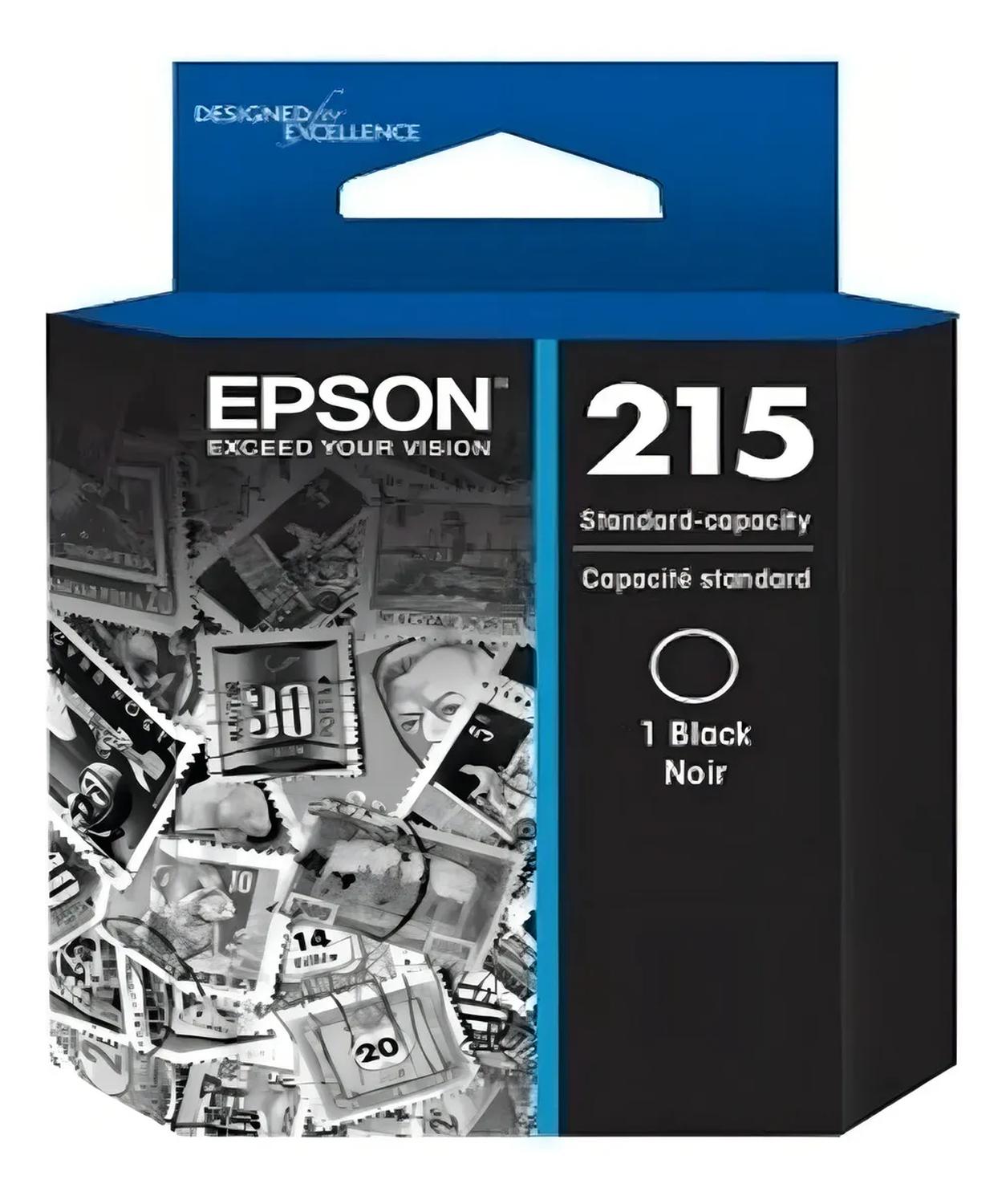 CARTUCHOS DE TINTA EPSON 215 NEGRO/TRICOLOR ORIGINAL - 2