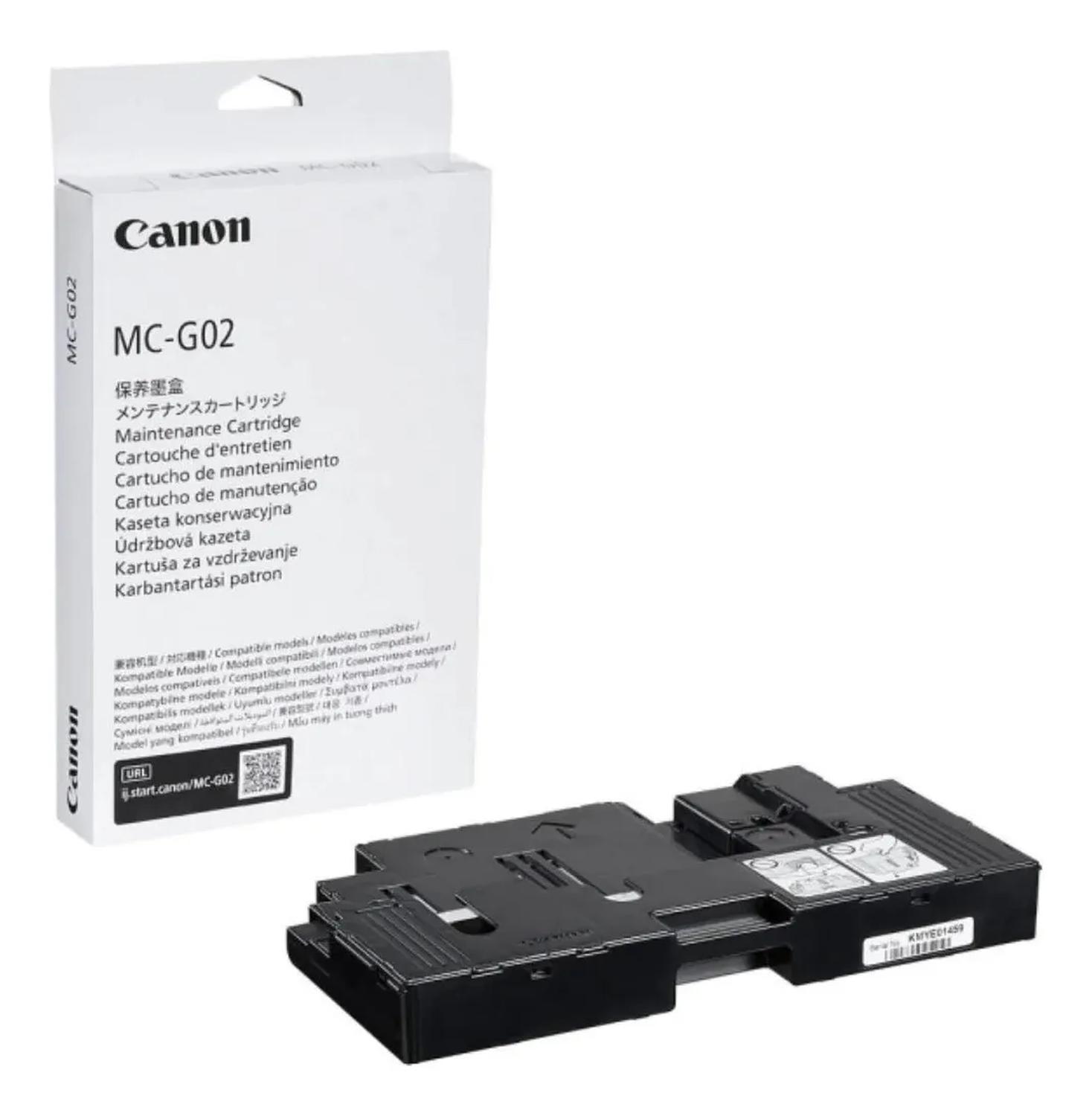 CARTUCHO DE MANTENIMIENTO CANON MC-G02 ORIGINAL G2160 G3160 - 1