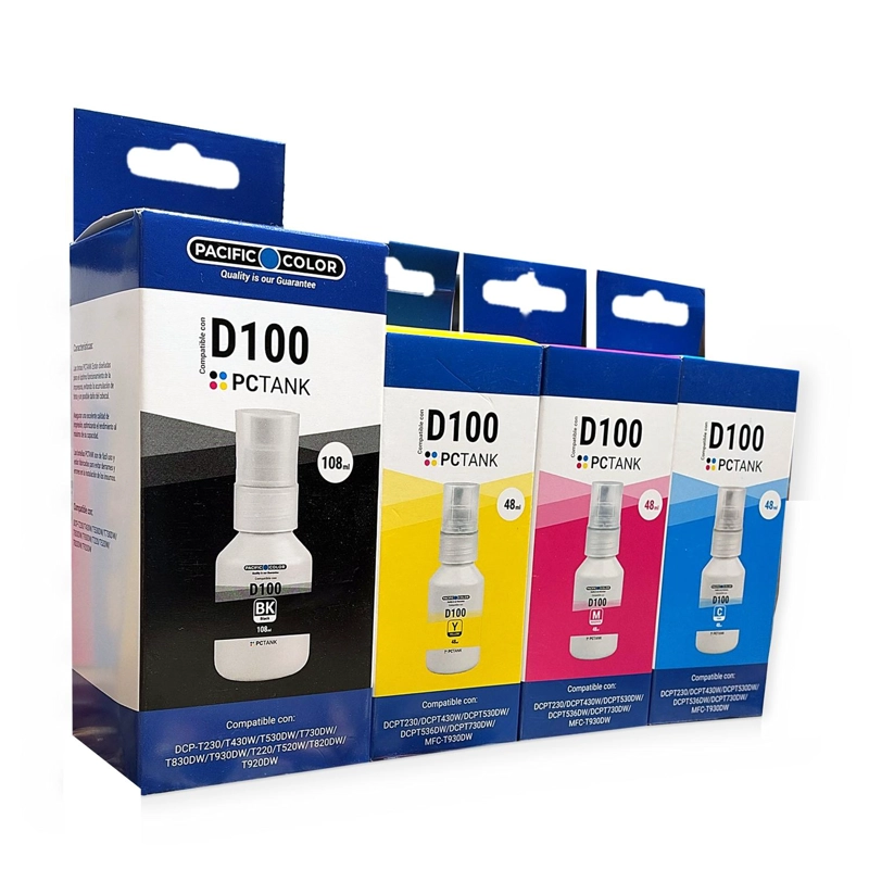 BOTELLAS DE TINTA COMPATIBLE PARA BTD100 PACK - 2