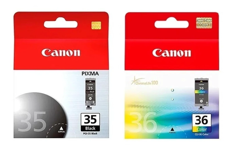 CARTUCHOS DE TINTA CANON PG-35/CL-36 ORIGINAL PACK - 1