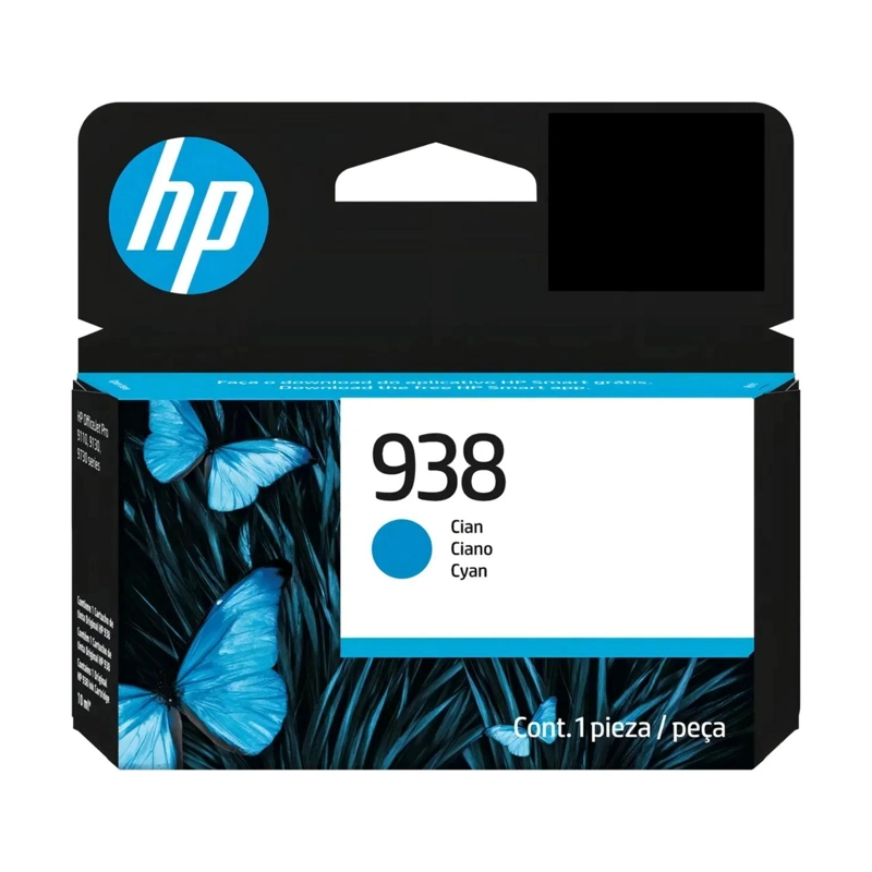 CARTUCHO DE TINTA HP 938 CYAN ORIGINAL - 2