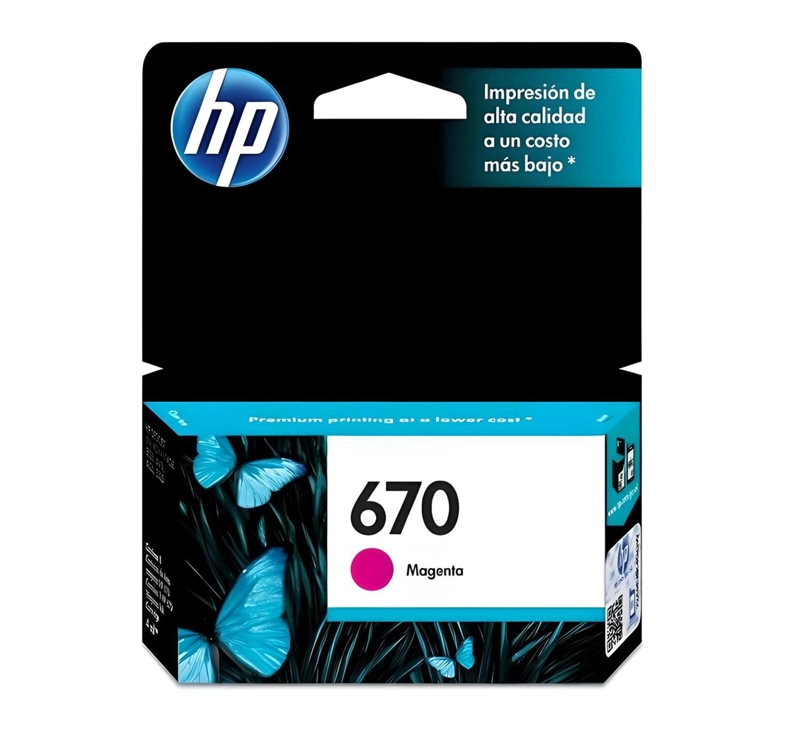 CARTUCHOS DE TINTA HP 670 MCY PACK ORIGINAL - 3