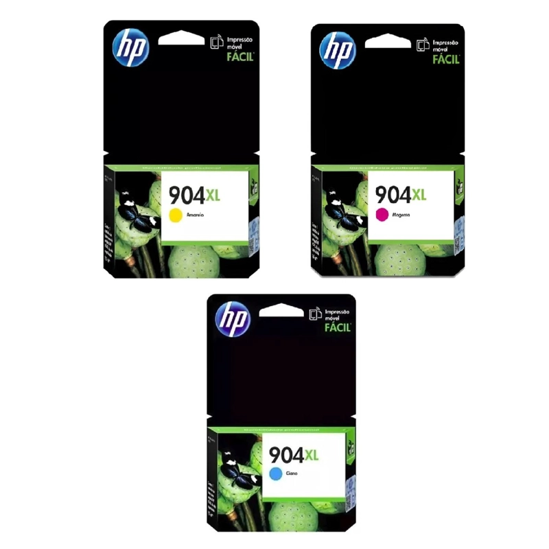 CARTUCHOS DE TINTA HP 904XL MCY PACK ORIGINAL - 1