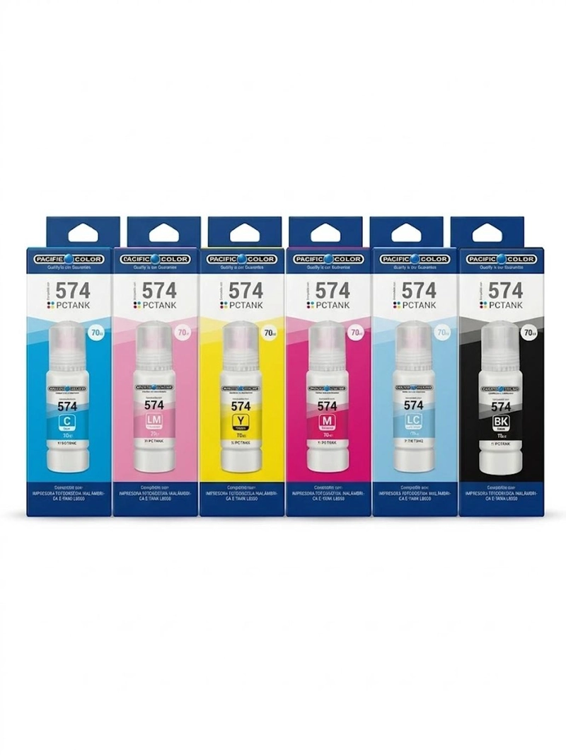 BOTELLAS DE TINTA COMPATIBLE PARA 574 PACK - 1