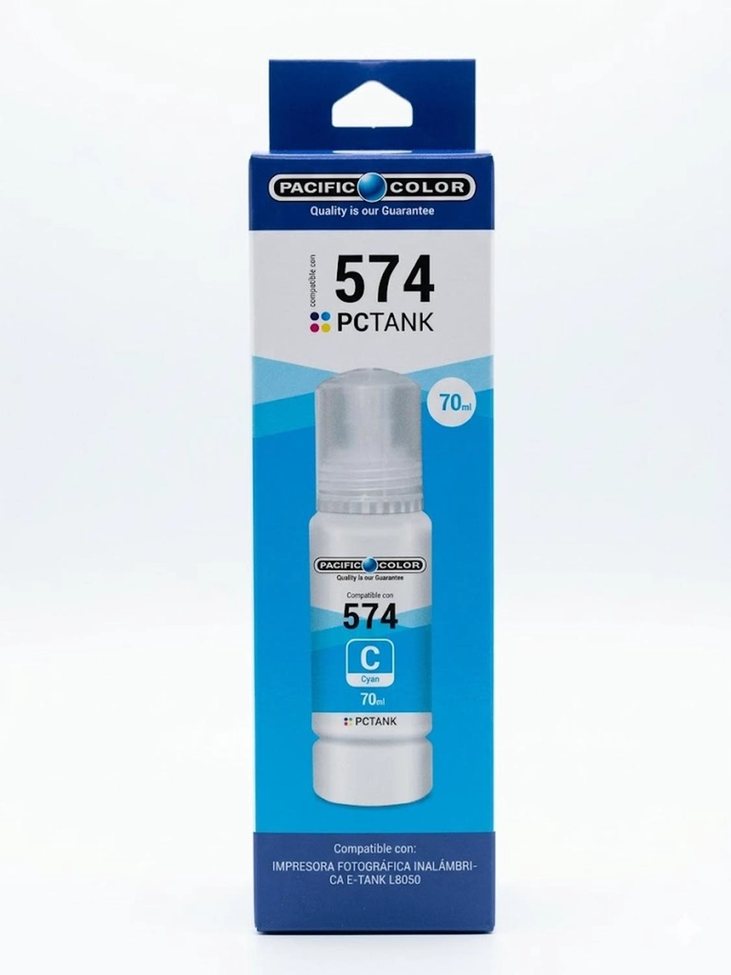 BOTELLAS DE TINTA COMPATIBLE PARA 574 PACK - 4