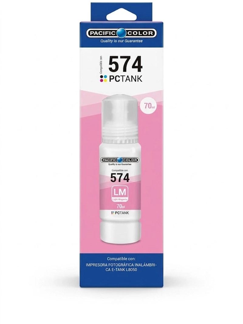 BOTELLAS DE TINTA COMPATIBLE PARA 574 PACK - 5