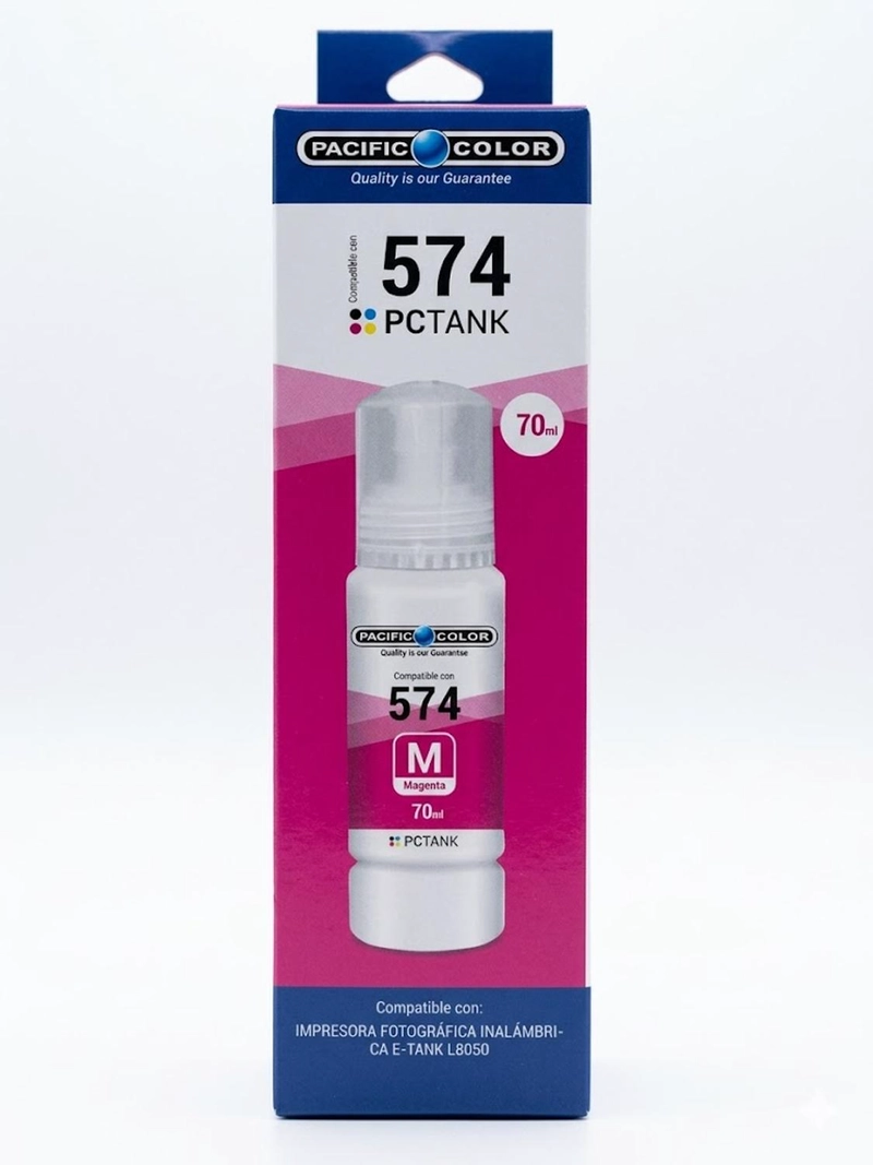 BOTELLAS DE TINTA COMPATIBLE PARA 574 PACK - 6