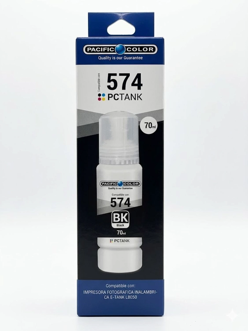 BOTELLAS DE TINTA COMPATIBLE PARA 574 PACK - 7