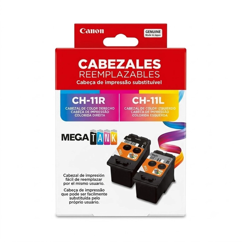 CABEZAL DE IMPRESION CANON CH-11R + CH-11L PACK ORIGINAL - 2