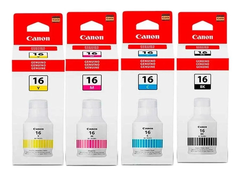 PACK BOTELLAS DE TINTA CANON GI-16 ORIGINAL - 2