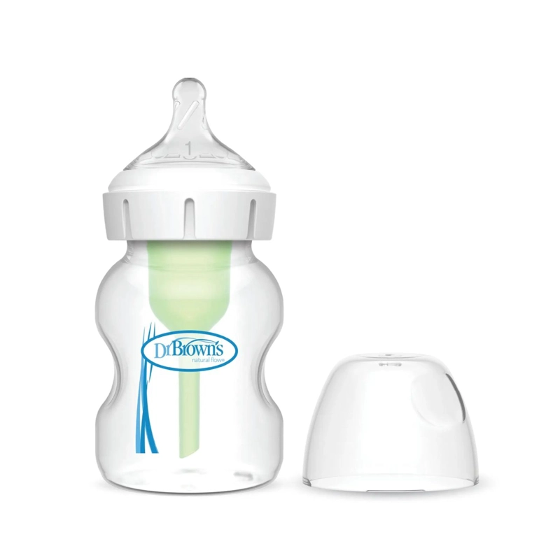 MAMADERA BOCA ANCHA OPTIONS+ 150ML DR. BROWNS - 1