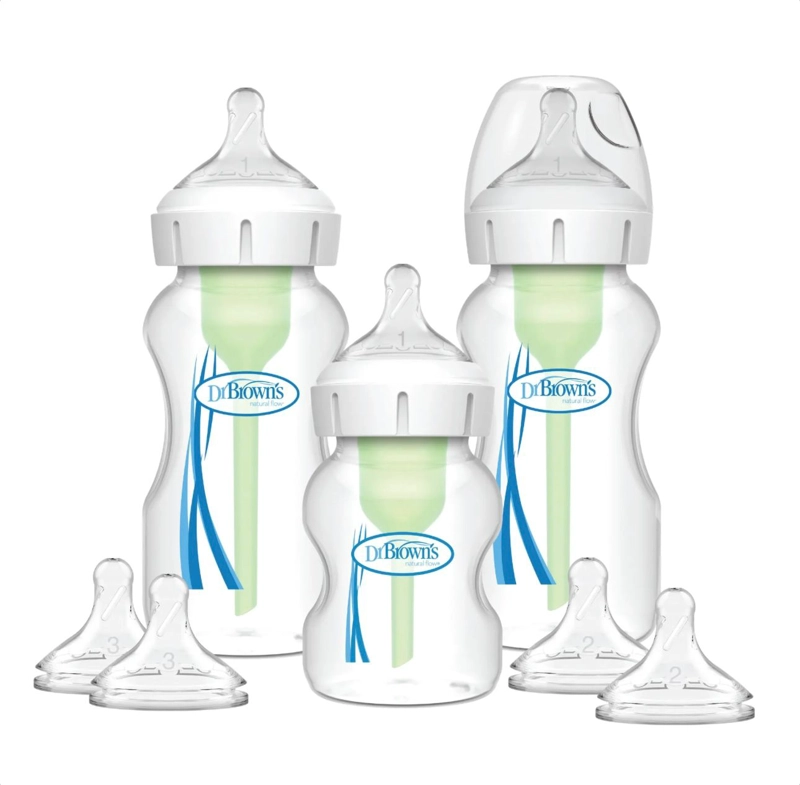 KIT DE INICIO MAMADERA BOCA ANCHA OPTIONS+ DR. BROWNS - 1