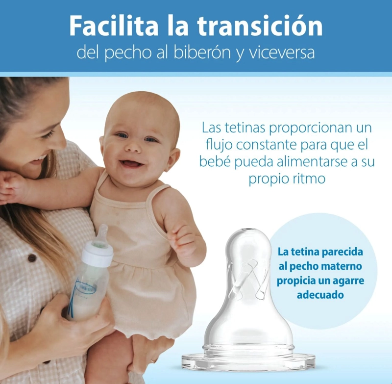 KIT DE INICIO MAMADERA BOCA ESTANDAR OPTIONS+ DR. BROWNS - 3