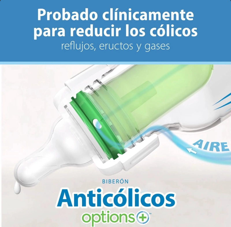 KIT DE INICIO MAMADERA BOCA ESTANDAR OPTIONS+ DR. BROWNS - 4
