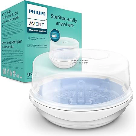 ESTERILIZADOR MAMADERA Y CHUPETES PARA MICROONDAS AVENT - 1