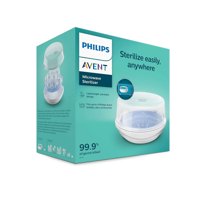 ESTERILIZADOR MAMADERA Y CHUPETES PARA MICROONDAS AVENT - 3