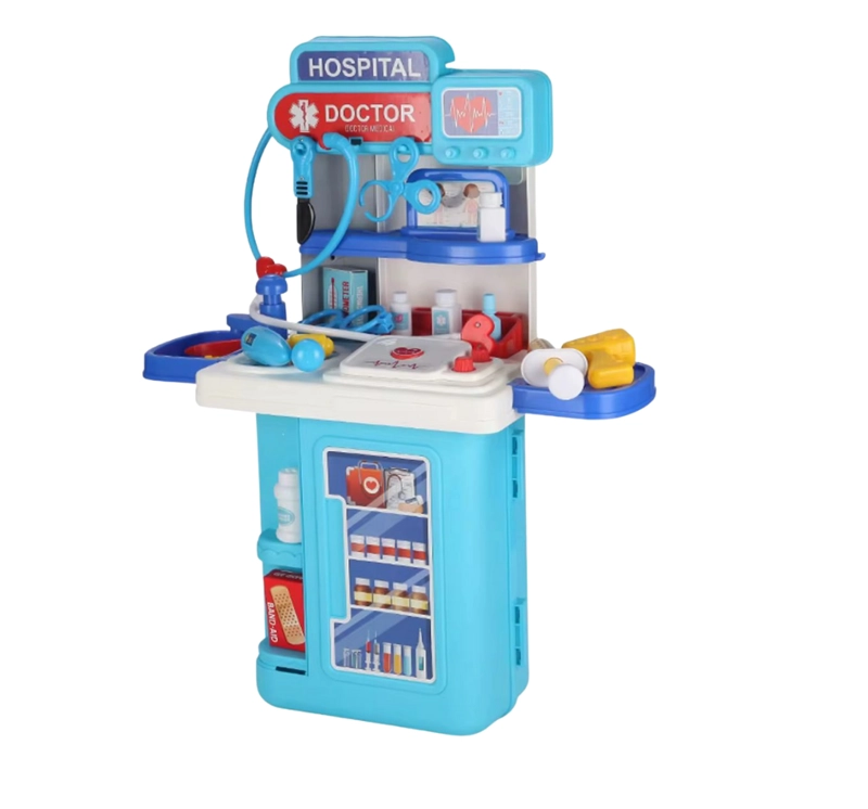 SET DOCTOR MEDICINA JUGUETE MALETA JUEGO DE ROLES NIÑOS - 1