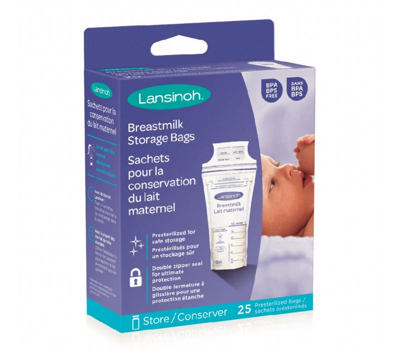BOLSA DE ALMACENAMIENTO DE LECHE MATERNA LANSINOH 25 PZS - 3