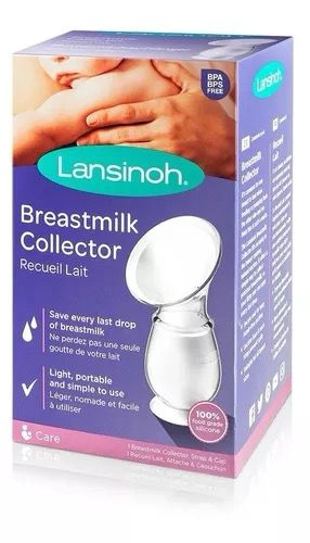 RECOLECTOR DE LECHE MATERNA SILICONA LANSINOH - 3