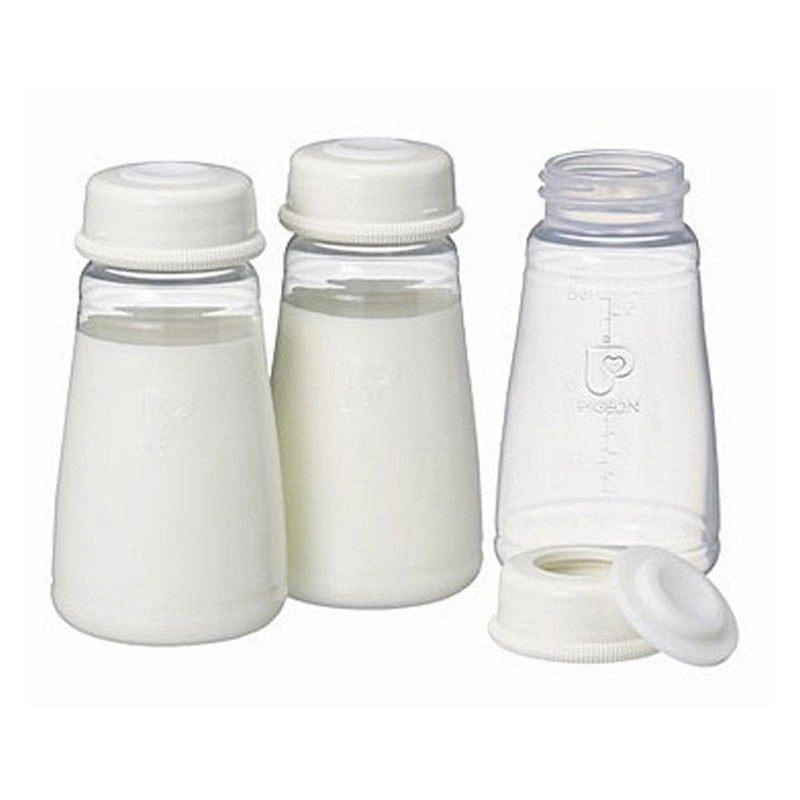 SET 3 BIBERON DE ALMACENAMIENTO LECHE MATERNA PIGEON - 2