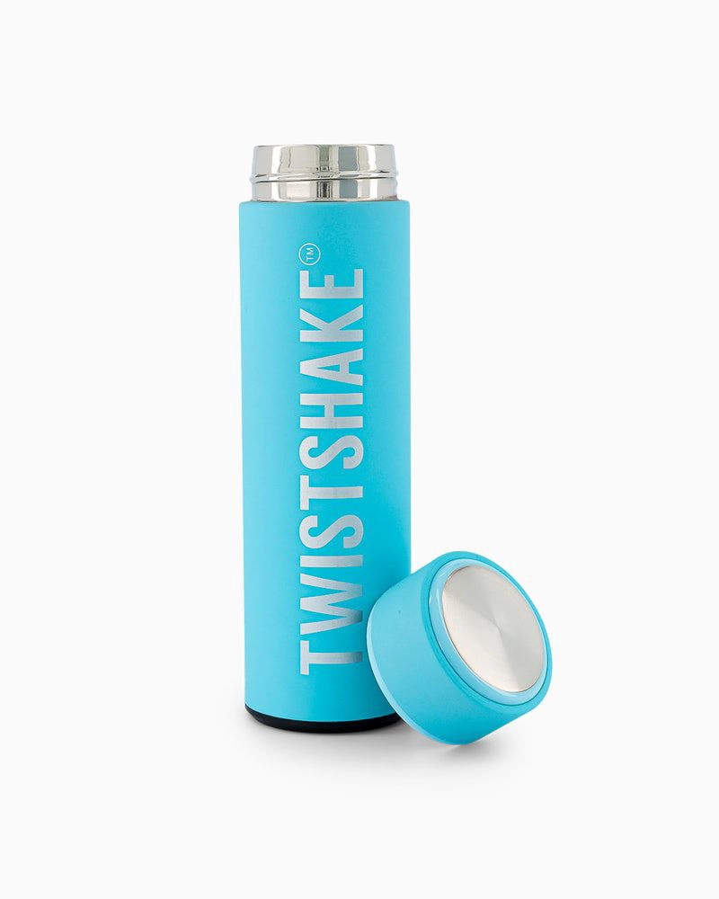 TERMO PARA AGUA TWISTSHAKE HOT & COLD 420ML GRIS - 1