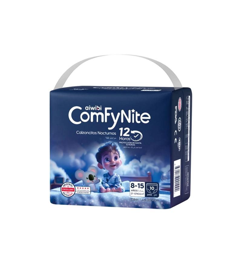 PAÑAL CALZONCITOS PANTS NOCTURNO COMFYNITE AIWIBI P/M - 1