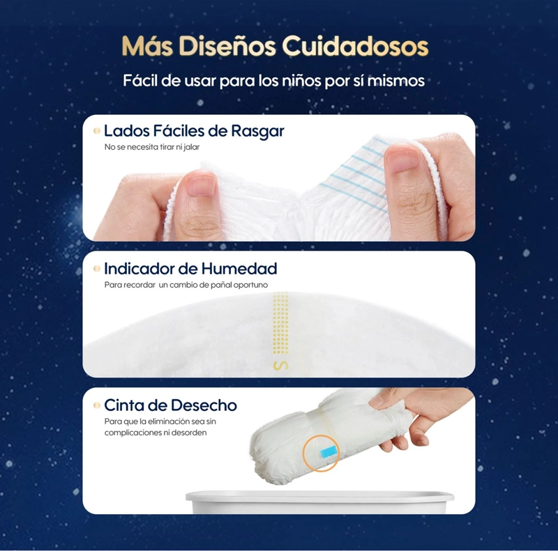 PAÑAL CALZONCITOS PANTS NOCTURNO COMFYNITE AIWIBI P/M - 5