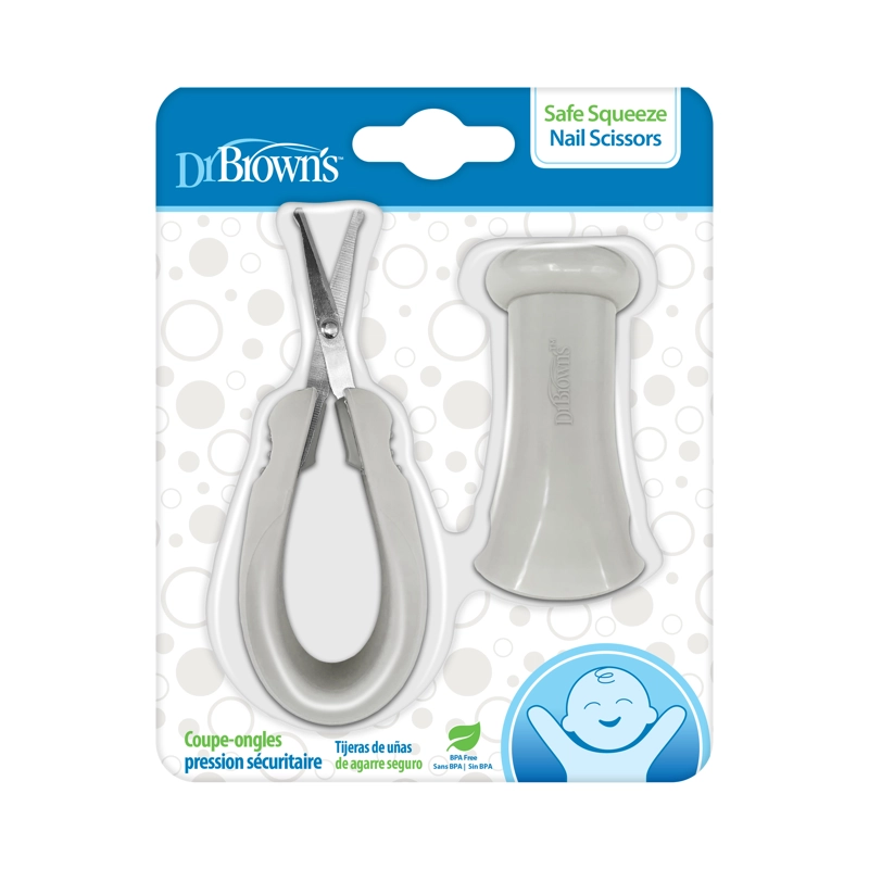 TIJERA DE UÑAS DE AGARRE SEGURO CORTA UÑAS DR. BROWN'S - 1