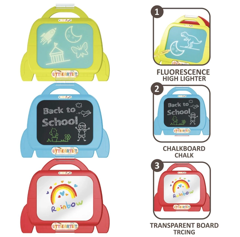 PIZARRA MAGICA PARA DIBUJOS 4 EN 1 NIÑOS - 3