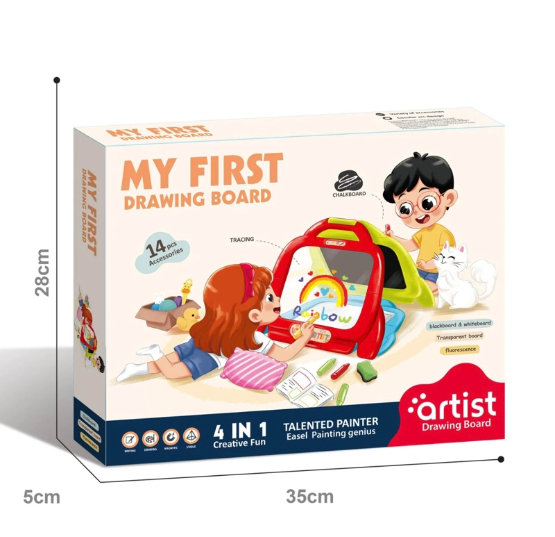 PIZARRA MAGICA PARA DIBUJOS 4 EN 1 NIÑOS - 4