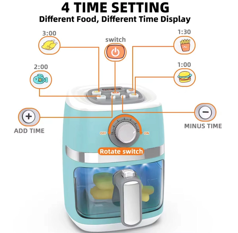JUGUETE DE COCINA AIR FRYER DE JUGUETE - 2